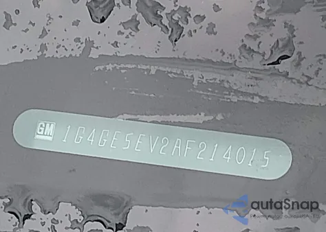 2010 Buick Lacrosse Cxs from USA, damaged, VIN 1G4GE5EV2AF214015